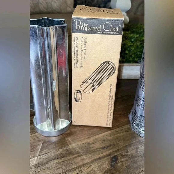 PAMPERED CHEF PC Kitchen Bundle Lot of 6 Bread Tubes & Decorator Bottle - Picture 5 of 9